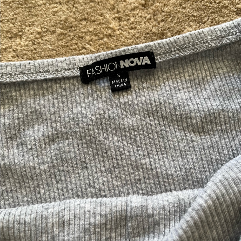 Fashion Nova gray dress, size small - Picture 2 of 5